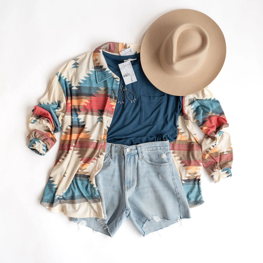 Front of plain black t-shirt.